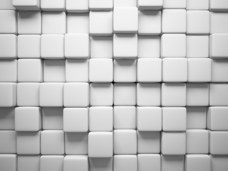 Abstract pattern of  square white pieces illustrationの写真素材