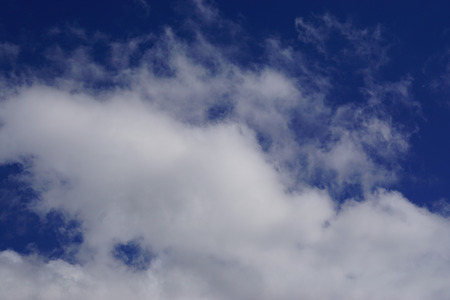 Cloud in  blue sky