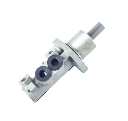 The main brake car cylinder, car spare part, isolateの写真素材