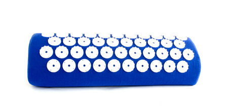 Orthopedic needle roller for the neck, isolate, massageの写真素材