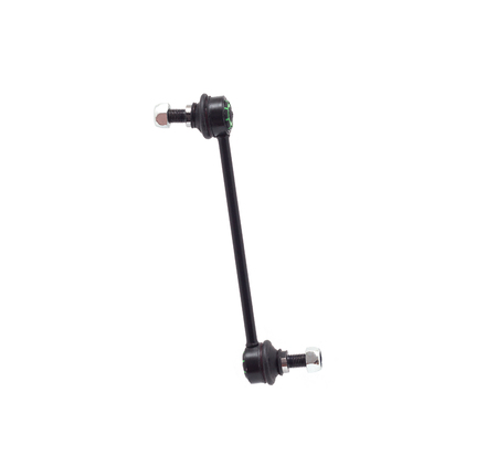 Automotive detail suspension bracket stabilizer on a white background, isolate, closeup, car stabilizer, steadinessの写真素材