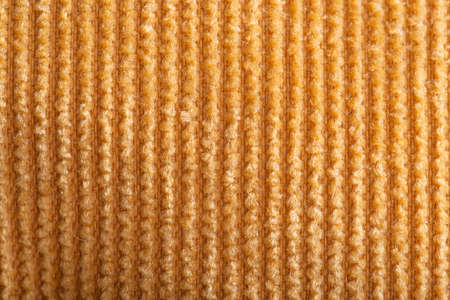 Brown corduroy material, background macroの写真素材