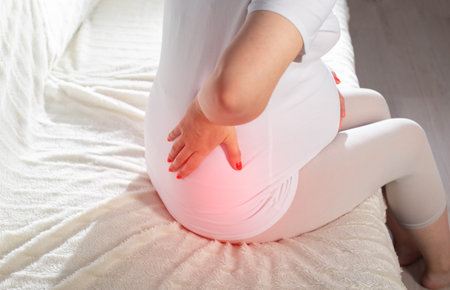 Back pain in pregnant women. Chronic diseases of the spine and musculoskeletal system. Ischalgia and...