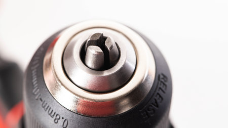 quick-release chuck in a drill screwdriver, maximum drill diameter