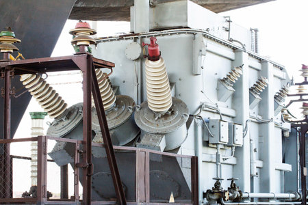 A retro transformer used in an industry setting.