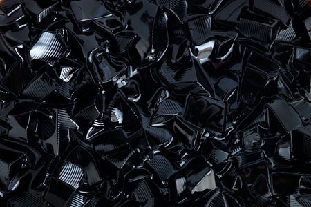 Grass jelly, or leaf jelly, is a jelly-like dessert eaten in East Asia and Southeast Asiaの写真素材
