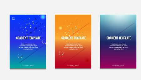 Colorful flyer and cover template design illustration eps 10 Vector - Vector - Vector