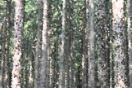 Artistic Stained Glass Forrestの写真素材