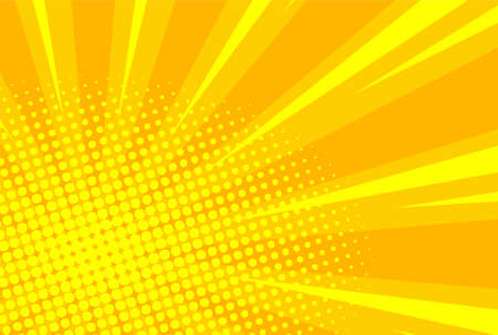Comic style background. Design element for poster, card, banner, comic book, flyer.のイラスト素材