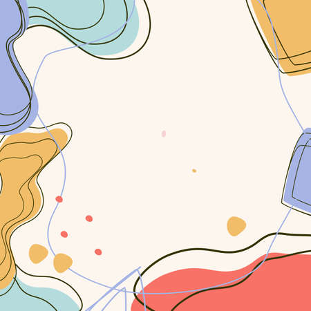 abstract backgrounds. Abstract pastel background, Contemporary modern trendy background, memphis...