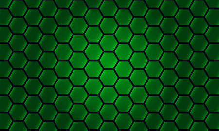 Abstract Geometric Shape Hexagon Background, Geometric Abstract Background With Hexagons