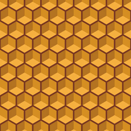 Abstract Geometric Shape Hexagon Background, Geometric Abstract Background With Hexagonsのイラスト素材