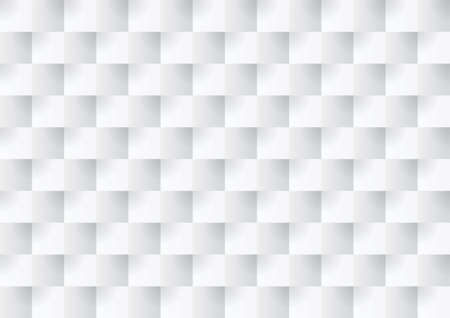 Abstract white and grey square background texture, Geometric background designのイラスト素材