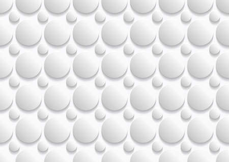 Abstract white and grey circle background texture, Geometric background templateのイラスト素材
