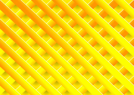 Abstract modern yellow stripes background concept, Geometric stripes background designのイラスト素材