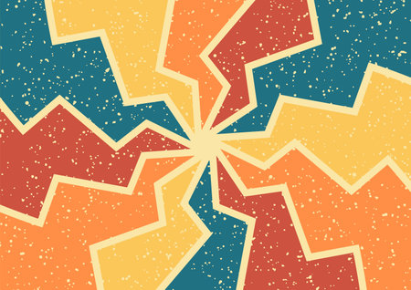 Vintage Retro Style Background With Grunge Texture, Vintage Retro Backgroundのイラスト素材