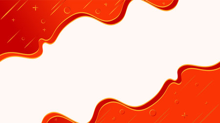 Modern stylish red background with blank space modern futuristic vector illustrationのイラスト素材