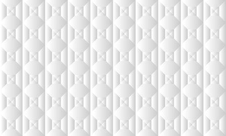Abstract white and grey geometric background texture for brochure flyer banner template designのイラスト素材
