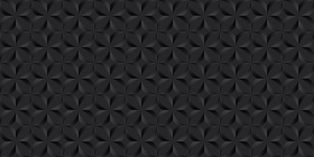 Abstract black geometric background pattern design polygonal shapes