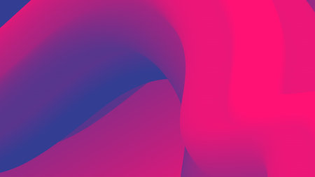 Red and purple fluid wave abstract background for brochure flyer banner template vector designのイラスト素材