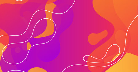 Abstract liquid wave background with colorful background. Fluid wavy shapes design