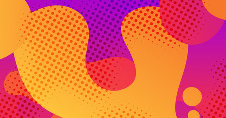 Abstract liquid wave background with colorful background. Fluid wavy shapes design