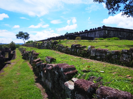 ancient wallの写真素材