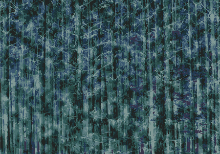 Grunge scary dark wood forest abstract background