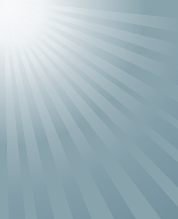 Sun rays cold winter white blue gradient vector abstract background.のイラスト素材