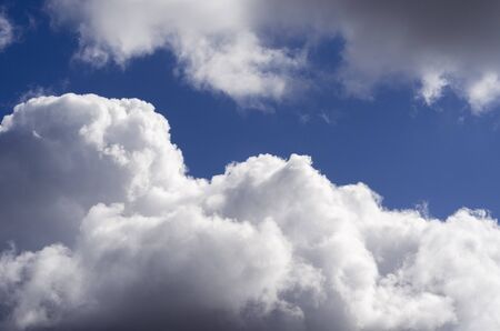clouds on a blue sky 2の写真素材