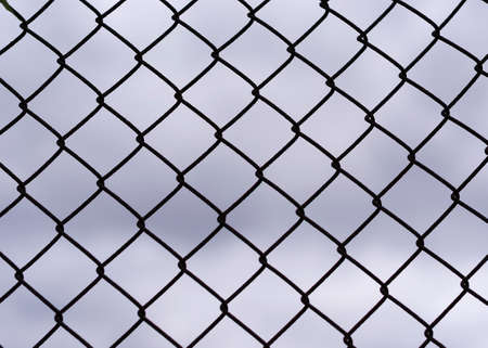 metal net of grids - industrial pattern
