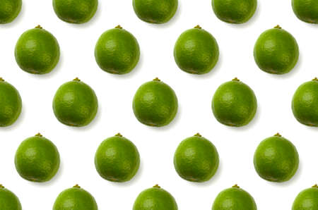 lime with shadow on a white background 2の写真素材