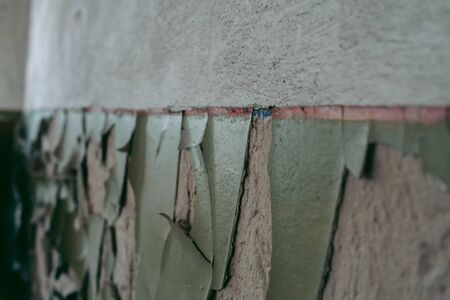 old abandoned building in Pripyat in Chernobylの写真素材