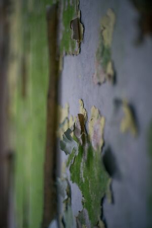 Old ruined house in Pripyat in Chernobylの写真素材