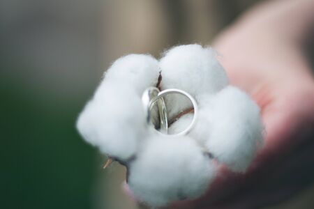 Beautiful white gold wedding ring