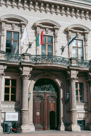 Old building European building in Budapestのeditorial素材