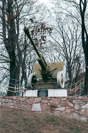 Old soviet heavy equipment from the second world warのeditorial素材