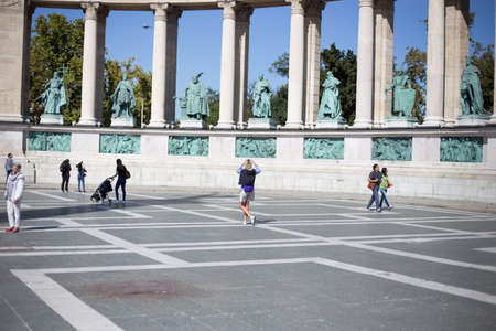 Old building European building in Budapestのeditorial素材