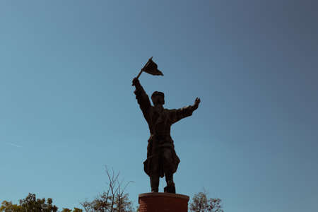 Old Statues of the Soviet Union Monumentのeditorial素材