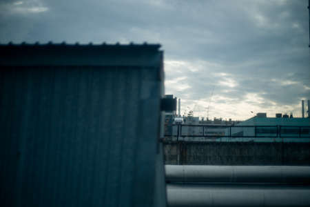Sarcophagus over the 4th power unit of a nuclear power plant in Pripyat in Chernobylのeditorial素材