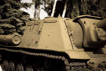 The Soviet Union heavy military vehicles from the period of World War IIのeditorial素材