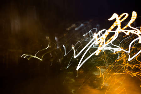 Freeze light abstract pattern background