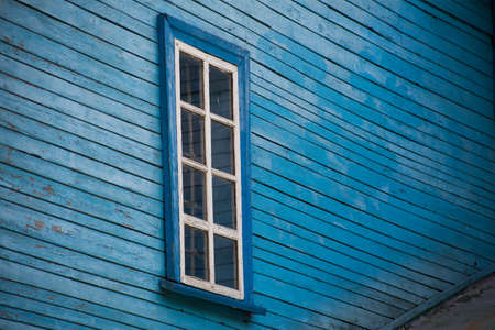 Old ethnic huts and houses of Ukrainians in Pereyaslavの写真素材