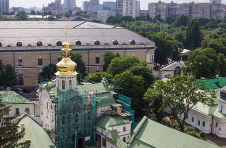View of the Orthodox Church Kiev Pechersk Lavra