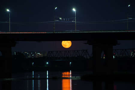 Not a full moon in the sky