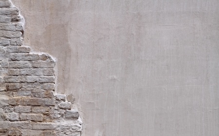 Wall with old bricks as background の写真素材