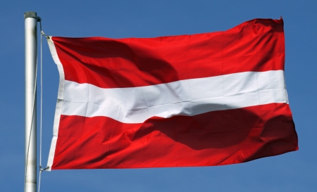 Flag of Austriaの写真素材
