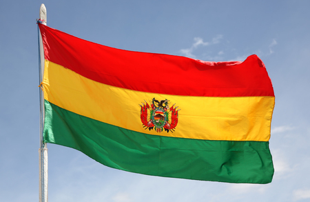 Flag of Boliviaの写真素材
