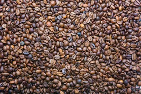 brown coffee background texture, close-up