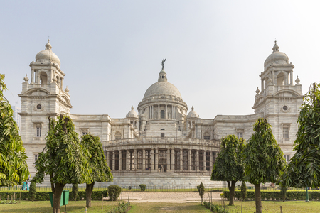 Victoria Memorial, Kolkata, West Bengal, Indiaのeditorial素材